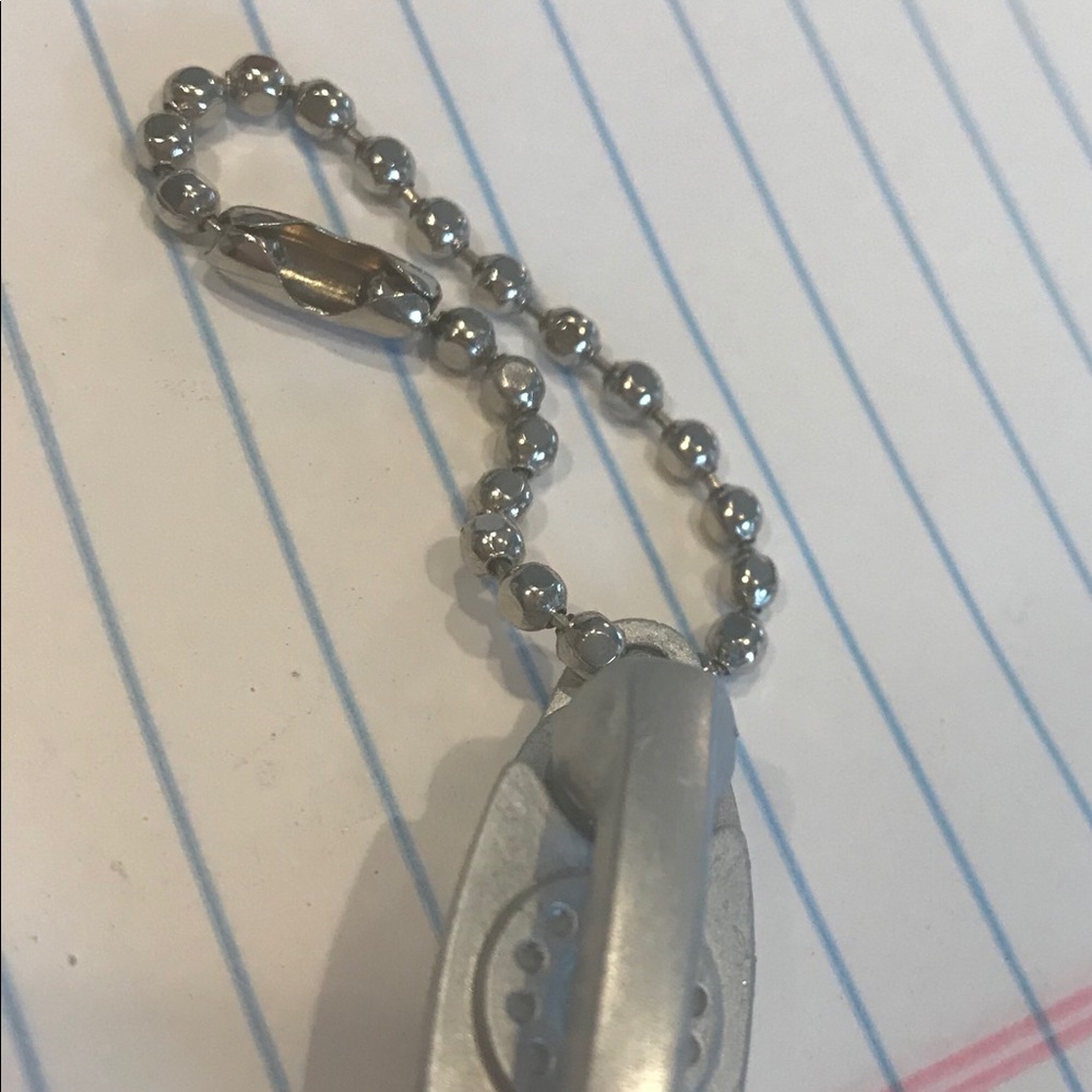 Miniature princess phone charm keychain